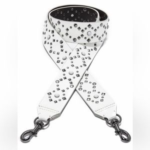 Rebecca Minkoff NWT genuine leather handbag/guitar strap